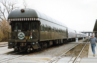 Travel the country in style aboard a private rail car